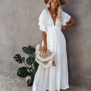 Robe d'été bohème pour femme